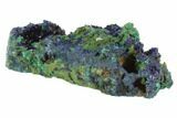 Azurite Crystals With Malachite - Laos #95806-1